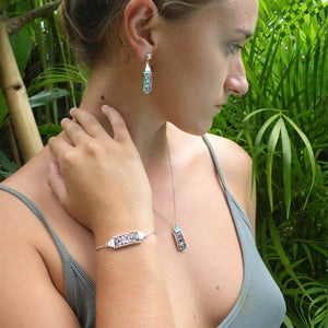 Luxury Sustainable Silver Hibiscus Perfection Bracelet