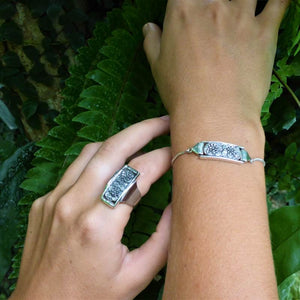 Luxury Sustainable Silver Lotus Meditation Ring